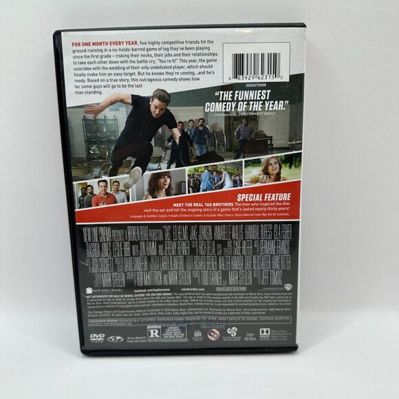 Tag DVD Comedy 2018 R Jeremy Renner Warner Bros Film Based On True Story - Picture 3 of 4